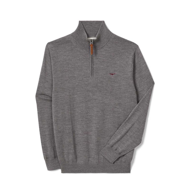 R.M. Williams Ernest Merino 1/4 Zip Knit image number 2